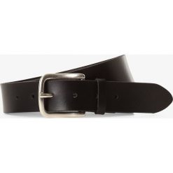 Vanzetti - Damski pasek skórzany, czarny. Czarne paski damskie Vanzetti, w paski, ze skóry, eleganckie. Za 159,95 zł.