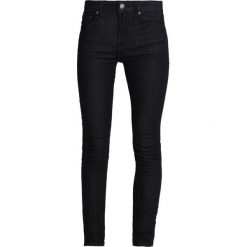 Nudie Jeans HIGHTOP TILDE Jeans Skinny Fit dark blue. Niebieskie jeansy damskie marki Nudie Jeans, bez wzorów, z elastanu. Za 459,00 zł.