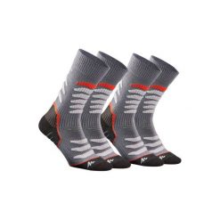 Skarpety SH920 WARM MID. Szare skarpetki męskie marki FOUGANZA, z bawełny. Za 109,99 zł.