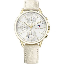 Zegarek TOMMY HILFIGER - Carly 1781790 White. Brązowe zegarki damskie TOMMY HILFIGER. Za 789,00 zł.