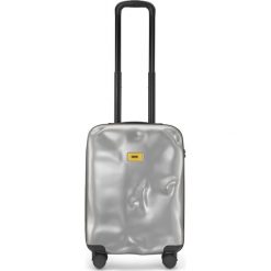 Walizka Icon kabinowa srebrna. Szare walizki Crash Baggage, bez wzorów. Za 1032,00 zł.