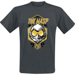 Ant-Man Ant-Man and The Wasp - Wasp - Head T-Shirt odcienie ciemnoszarego. Szare t-shirty męskie z nadrukiem Ant-Man, s, z okrągłym kołnierzem. Za 42,90 zł.
