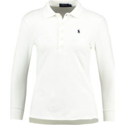 Topy sportowe damskie: Polo Ralph Lauren SLIM FIT Koszulka polo white