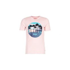T-shirty z krótkim rękawem Jack Jones JORRAINBOW. Różowe t-shirty męskie Jack & Jones, s, bez wzorów, bez kołnierzyka, krótkie. Za 55,30 zł.
