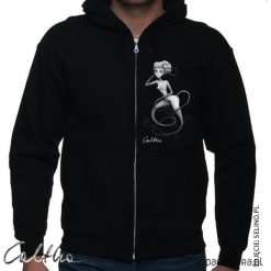 Wężowa - bluza rozpinana unisex. Czarne bluzy damskie Pakamera, m, z kapturem. Za 149,00 zł.