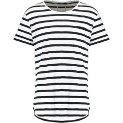 T-shirty męskie z nadrukiem: Tigha LENO STRIPES Tshirt z nadrukiem black/white