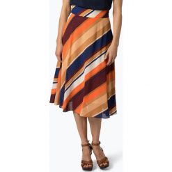 Marie Lund - Spódnica damska – Coordinates, pomarańczowy. Pomarańczowe spódniczki damskie Marie Lund, w paski, eleganckie, midi, rozkloszowane. Za 99,95 zł.