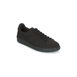 Buty Fred Perry B721 TRICOT. Czarne trampki męskie Fred Perry, bez wzorów, bez zapięcia. Za 321,30 zł.