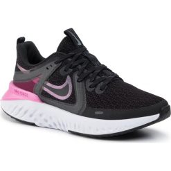 Buty NIKE - Legend React 2 AT1369 004 Black/Cool Grey/Psychic Pink. Czarne buty sportowe damskie Nike, z materiału, sportowe, do biegania. W wyprzedaży za 329,00 zł.