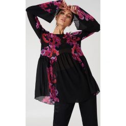 Sukienki hiszpanki: Free People Bieliźniana sukienka Symphony – Black,Multicolor