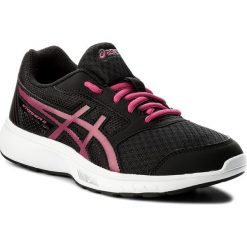 Buty ASICS - Stormer 2 Gs C811N Black/Fuchsia Purple/White 9019. Czarne buty do biegania damskie Asics, z materiału. W wyprzedaży za 139,00 zł.