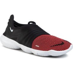 Buty NIKE - Free Rn Flyknit 3.0 AQ5707 007 Black/Bright Crimson/White. Czarne buty sportowe męskie Nike, z tworzywa sztucznego, bez zapięcia, do biegania. W wyprzedaży za 439,00 zł.