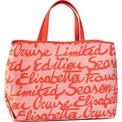Torebka ELISABETTA FRANCHI - BS-53A-02E2-V259 Pink/Lacca. Różowe torebki klasyczne damskie Elisabetta Franchi, bez wzorów, ze skóry ekologicznej, bez dodatków. W wyprzedaży za 709,00 zł.