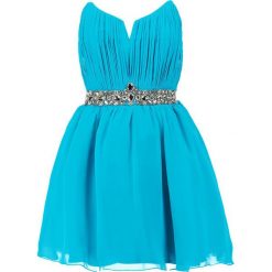 Little Mistress Sukienka koktajlowa turquoise. Niebieskie sukienki damskie koktajlowe marki Little Mistress, z poliesteru. Za 509,00 zł.
