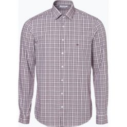 Calvin Klein - Koszula męska łatwa w prasowaniu, czerwony. Czerwone koszule męskie non-iron Calvin Klein, m, z dekoltem karo. Za 299,95 zł.