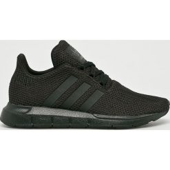 Adidas Originals - Buty dziecięce Swift Run. Czarne trampki chłopięce adidas Originals, bez wzorów, z gumy, sportowe, na sznurówki. Za 269,90 zł.