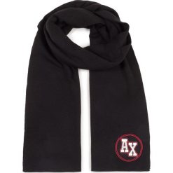 Szal Armani Exchange 3HZ41B ZMR7Z 1200. Czarne szaliki męskie Armani Exchange, bez wzorów. W wyprzedaży za 219,00 zł.