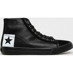 Big Star - Trampki. Czarne trampki męskie BIG STAR, bez wzorów, z gumy, retro, na sznurówki. W wyprzedaży za 99,90 zł.