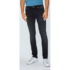 Tommy Jeans - Jeansy Scanton. Czarne jeansy męskie regular Tommy Jeans, z bawełny. Za 399,90 zł.