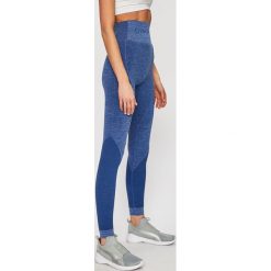Gym Hero - Legginsy. Niebieskie spodnie damskie Gym Hero, s, z elastanu, z podwyższonym stanem. W wyprzedaży za 119,90 zł.