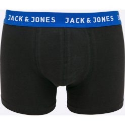 Jack & Jones - Bokserki (2-pack). Czarne bokserki męskie marki Jack & Jones, z elastanu. W wyprzedaży za 49,90 zł.