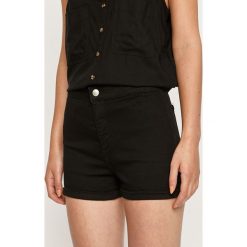Tally Weijl - Szorty. Czarne szorty damskie TALLY WEIJL, bez wzorów, z elastanu, casualowe. Za 59,90 zł.