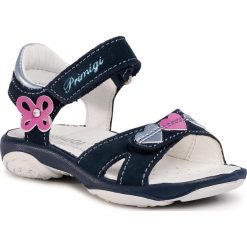 Sandały PRIMIGI - 5383933 M Navy. Niebieskie sandały dziewczęce Primigi, ze skóry, bez zapięcia. Za 209,00 zł.