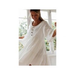 Sukienka DARIA. Czarne sukienki damskie Martino demi, na imprezę, xl, bez wzorów, z bawełny, bez kołnierzyka, bez rękawów. Za 399,00 zł.