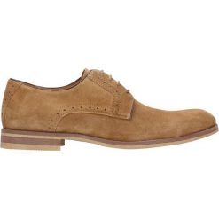 Półbuty ANDY. Pomarańczowe półbuty męskie Gino Rossi, bez wzorów, ze skóry, eleganckie, na sznurówki. Za 199,90 zł.