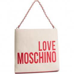 Torebka LOVE MOSCHINO - JC4113PP17LO0107 Naturale. Brązowe torebki klasyczne damskie Love Moschino, bez wzorów, ze skóry ekologicznej, klasyczne, na ramię, bez dodatków. W wyprzedaży za 449,00 zł.