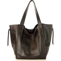 Marco mazzini torebka skórzana shopper xxl italian street czarna. Czarne torby damskie na zakupy MAZZINI, bez wzorów, ze skóry, street, bez dodatków. W wyprzedaży za 289,00 zł.