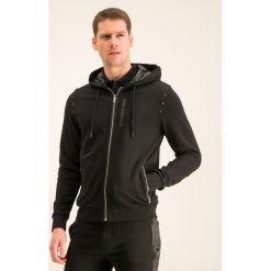 Bluza Karl Lagerfeld Sweat Hoody 705003 592910. Czarne bluzy męskie KARL LAGERFELD, m, bez wzorów, z bawełny, bez kołnierzyka, bez rękawów, bez kaptura. W wyprzedaży za 749,00 zł.