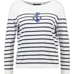 Swetry klasyczne damskie: SET Sweter white/blue