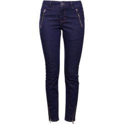 2nd Day SALLY CROPPED ZIP Jeansy Slim Fit indigo. Niebieskie jeansy damskie relaxed fit marki 2nd Day. Za 599,00 zł.
