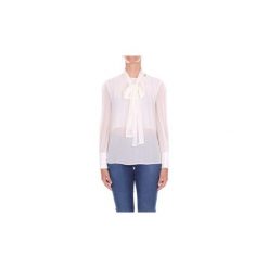 Koszule Elisabetta Franchi CA04281E2. Brązowe koszule damskie Elisabetta Franchi, bez wzorów, bez kołnierzyka, bez rękawów. Za 638,95 zł.