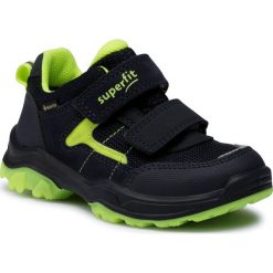 Sneakersy SUPERFIT - GORE-TEX 1-000063-80 M Blau/Gelb. Niebieskie trampki chłopięce Superfit, bez wzorów, z weluru, na rzepy. Za 319,00 zł.