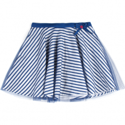 Spódnica. Niebieskie spódniczki dziewczęce marki CHILL, z poliesteru, krótkie, mini. Za 49,90 zł.