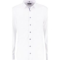 Koszule męskie na spinki: Eterna SUPER SLIM FIT Koszula biznesowa weiss
