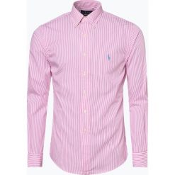 Polo Ralph Lauren - Koszula męska – Slim Fit, różowy. Różowe koszule męskie Polo Ralph Lauren, s, bez wzorów, klasyczne, polo, bez rękawów. Za 469,95 zł.