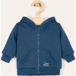 Blue Seven - Bluza dziecięca 62-86 cm. Niebieskie bluzy chłopięce Blue Seven, bez wzorów, z bawełny, bez rękawów, z kapturem. W wyprzedaży za 69,90 zł.