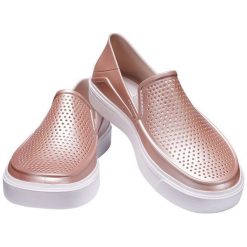 Crocs Damski Slip-On Citilane Roka Metallic Rose Dust 205154-6od (Rozmiar 41-42). Czerwone trampki damskie slip on marki Crocs. W wyprzedaży za 195,00 zł.