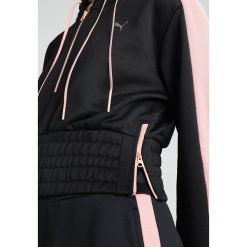 Bluzy rozpinane damskie: Puma EN POINTE SAVANNAH Bluza z kapturem black
