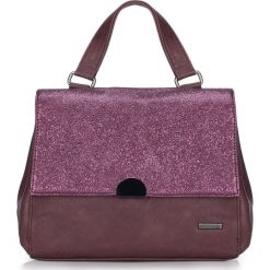 Torebka damska. Czerwone torebki klasyczne damskie Wittchen, w paski, eleganckie. W wyprzedaży za 99,90 zł.
