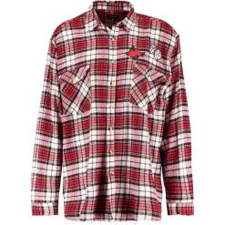 Koszule męskie: 12 Midnight CHECK SHIRT WITH SEWN PATCHES Koszula red