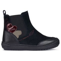 Geox Buty Za Kostkę Dziewczęce Hadriel 34 Czarne. Czarne buty dziewczęce zimowe marki Geox, za kostkę, bez zapięcia. Za 369,00 zł.