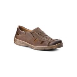 LASOCKI FOR MEN MI07-A695-A556-02. Niebieskie sandały męskie Lasocki For Men, ze skóry, bez zapięcia. Za 169,99 zł.