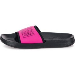 Calvin Klein klapki damskie 35/36 różowe. Różowe klapki damskie Calvin Klein, bez wzorów, bez obcasa. Za 179,00 zł.