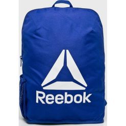 Reebok - Plecak. Niebieskie plecaki damskie marki Reebok, bez wzorów, z poliesteru. Za 79,90 zł.