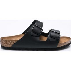 Birkenstock - Klapki Arizona BS. Czarne kapcie męskie marki Birkenstock, bez wzorów, ze skóry. Za 319,90 zł.
