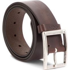 Pasek Męski JOOP! - JEANS 7509 85 52. Pomarańczowe paski męskie JOOP!, w paski, z jeansu. W wyprzedaży za 259,00 zł.